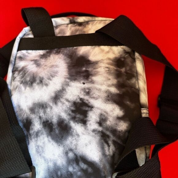 NWT Mickey Mini backpack Tiedye blacks smoke swirl with Mickey - Picture 2 of 7